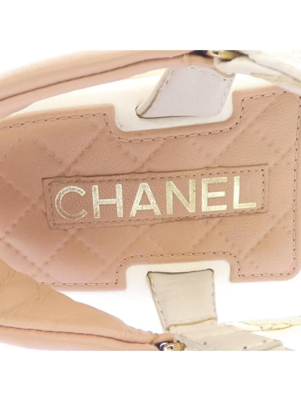 Chanel Sandals Beige